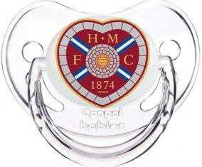 Heart of Midlothian Football Club Sucette Physiologique Transparent classique