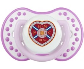 Heart of Midlothian Football Club Sucette LOVI Dynamic Blanc-mauve classique