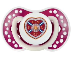 Heart of Midlothian Football Club Sucette LOVI Dynamic Fuchsia phosphorescente