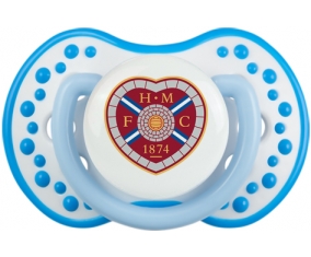 Heart of Midlothian Football Club Sucette LOVI Dynamic Blanc-bleu phosphorescente
