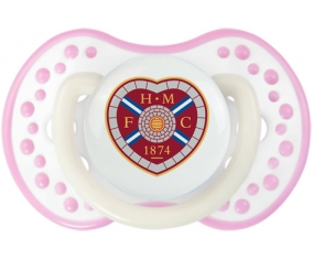 Heart of Midlothian Football Club Sucette LOVI Dynamic Blanc-rose phosphorescente