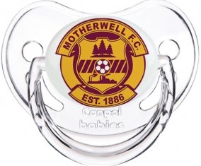 Motherwell Football Club Tétine Physiologique Transparent classique