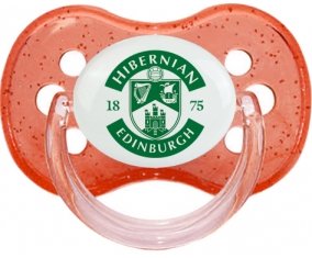 Hibernian Football Club Sucette Cerise Rouge à paillette