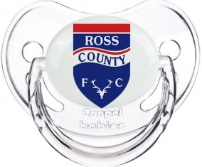 Ross County Football Club Sucette Physiologique Transparent classique