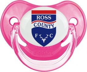 Ross County Football Club Sucette Physiologique Rose classique