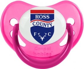 Ross County Football Club Sucette Physiologique Rose phosphorescente
