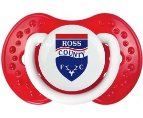 Ross County Football Club Sucette LOVI Dynamic Blanc-rouge classique