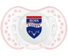 Ross County Football Club Sucette LOVI Dynamic Retro-blanc-rose-tendre classique