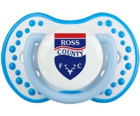 Ross County Football Club Sucette LOVI Dynamic Blanc-bleu phosphorescente