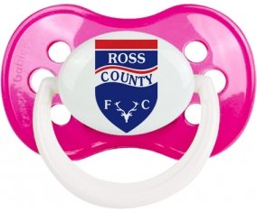 Ross County Football Club Sucette Anatomique Rose foncé classique