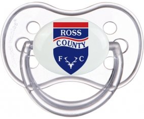 Ross County Football Club Sucette Anatomique Transparente classique