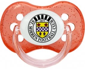 Saint Mirren Football Club Sucette Cerise Rouge à paillette