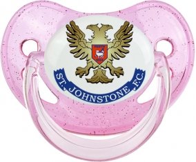 St Johnstone Football Club Sucette Physiologique Rose à paillette