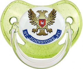 St Johnstone Football Club Sucette Physiologique Vert à paillette