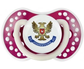 St Johnstone Football Club Sucette LOVI Dynamic Fuchsia phosphorescente