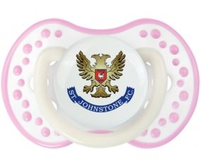 St Johnstone Football Club Sucette LOVI Dynamic Blanc-rose phosphorescente