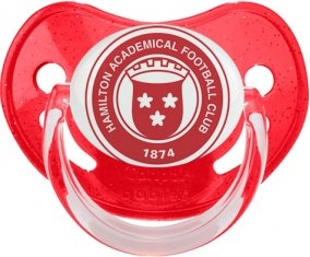 Hamilton Academical Football Club Sucette Physiologique Rouge à paillette