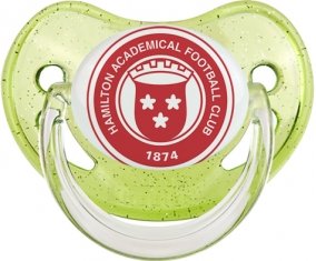 Hamilton Academical Football Club Sucette Physiologique Vert à paillette