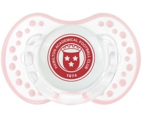 Hamilton Academical Football Club Sucette LOVI Dynamic Retro-blanc-rose-tendre classique