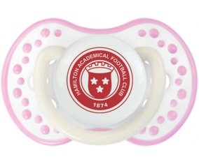 Hamilton Academical Football Club Sucette LOVI Dynamic Blanc-rose phosphorescente