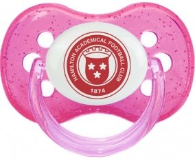 Hamilton Academical Football Club Tétine Cerise Rose à paillette