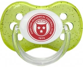 Hamilton Academical Football Club Tétine Cerise Vert à paillette