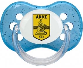 Aris Thessaloniki Sucette Cerise Bleu à paillette
