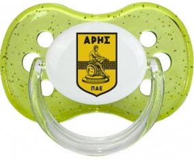Aris Thessaloniki Sucette Cerise Vert à paillette