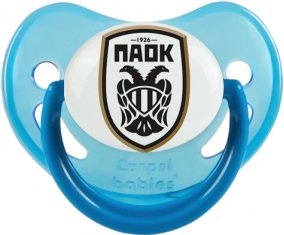 PAOK Salonique Sucette Physiologique Bleue phosphorescente