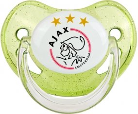 Ajax Amsterdam Tétine Physiologique Vert à paillette