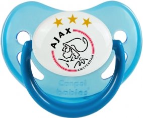 Ajax Amsterdam Tétine Physiologique Bleue phosphorescente