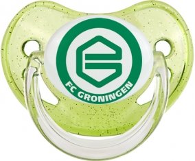 Football Club Groningue Sucette Physiologique Vert à paillette