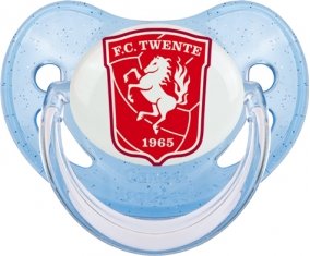 Football Club Twente Sucette Physiologique Bleue à paillette