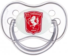 Football Club Twente Sucette Anatomique Transparente classique