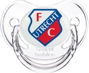 Football Club Utrecht Tétine Physiologique Transparent classique