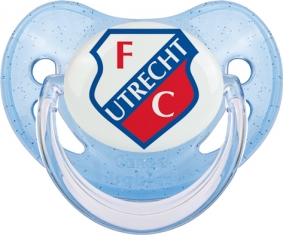Football Club Utrecht Tétine Physiologique Bleue à paillette