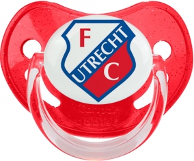 Football Club Utrecht Tétine Physiologique Rouge à paillette