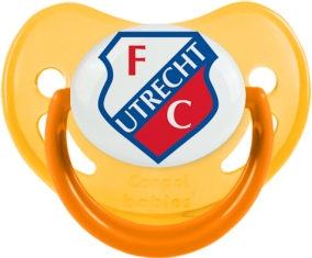 Football Club Utrecht Tétine Physiologique Jaune phosphorescente