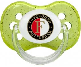 Feyenoord Rotterdam Sucette Cerise Vert à paillette