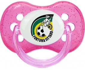 Fortuna Sittard Sucette Cerise Rose à paillette