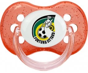 Fortuna Sittard Sucette Cerise Rouge à paillette