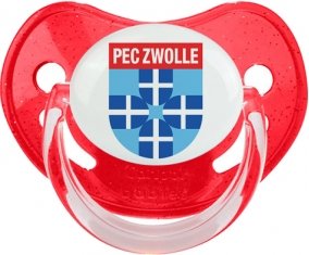 PEC Zwolle Tétine Physiologique Rouge à paillette
