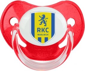 RKC Waalwijk Sucette Physiologique Rouge à paillette