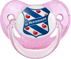 Sportclub Heerenveen Sucette Physiologique Rose à paillette
