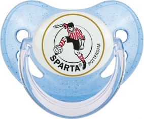 Sparta Rotterdam Tétine Physiologique Bleue à paillette