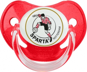 Sparta Rotterdam Tétine Physiologique Rouge à paillette