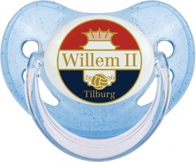 Willem II Sucette Physiologique Bleue à paillette