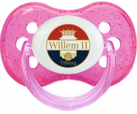 Willem II Tétine Cerise Rose à paillette