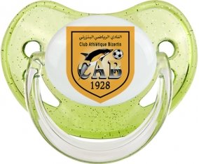 Club athlétique bizertin Sucette Physiologique Vert à paillette