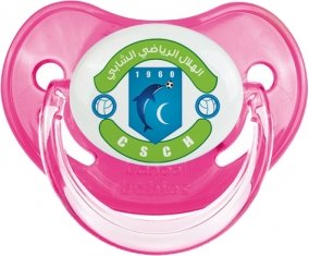 Croissant sportif chebbien Sucette Physiologique Rose classique